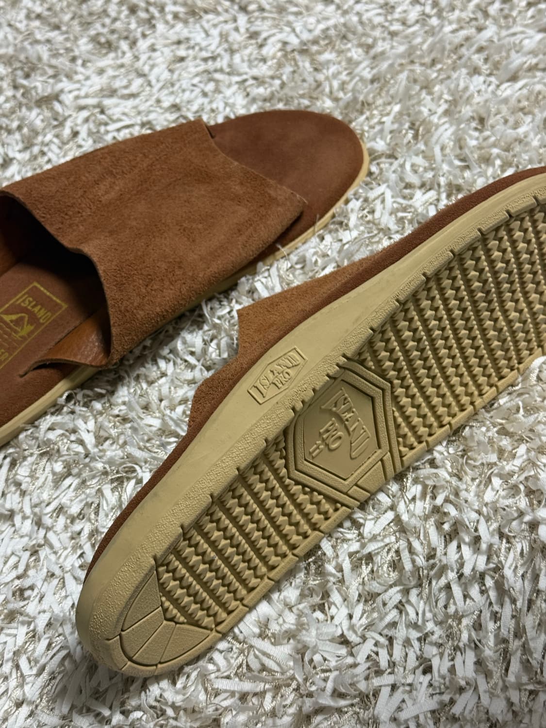 아일랜드 슬리퍼 브라운 스웨이드(새상품) 상품이미지3