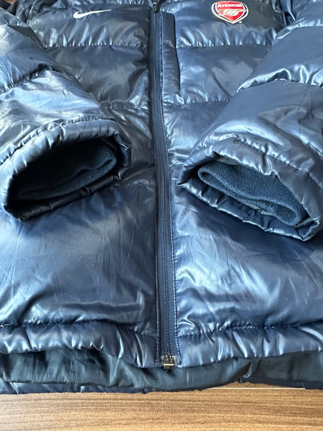 나이키 아스날 유광 덕다운 패딩 L 상품이미지6