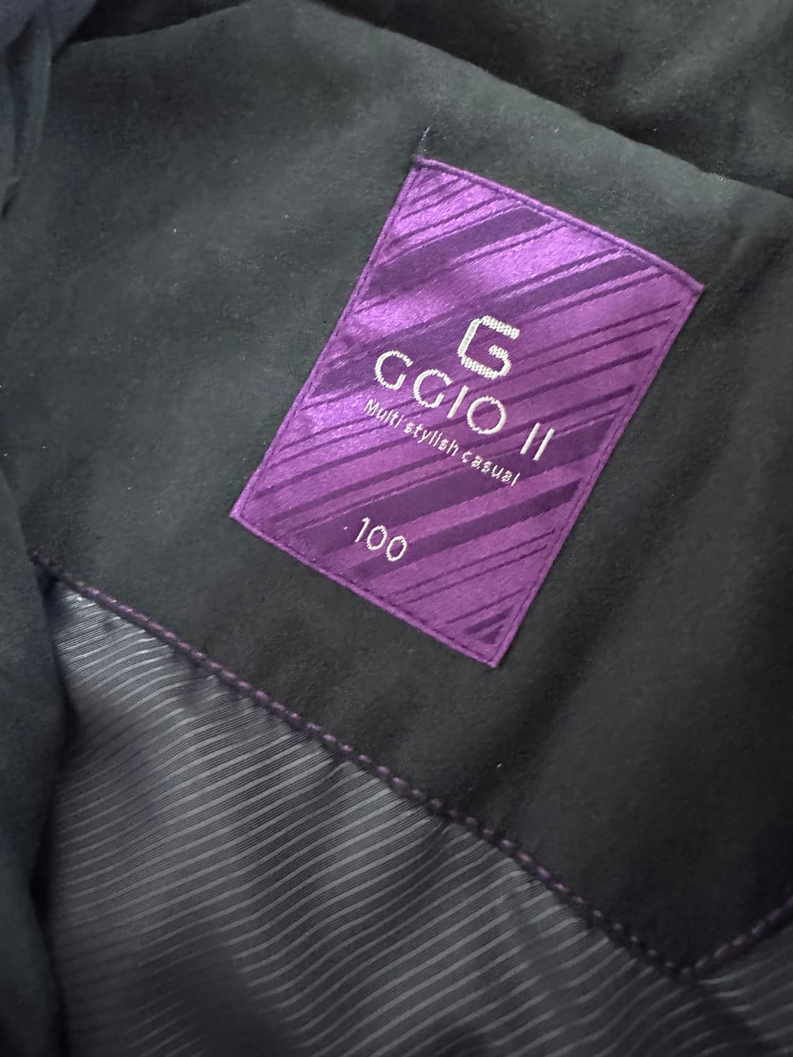 코오롱 지오투 보카시 울 집업 자켓 L 상품이미지3