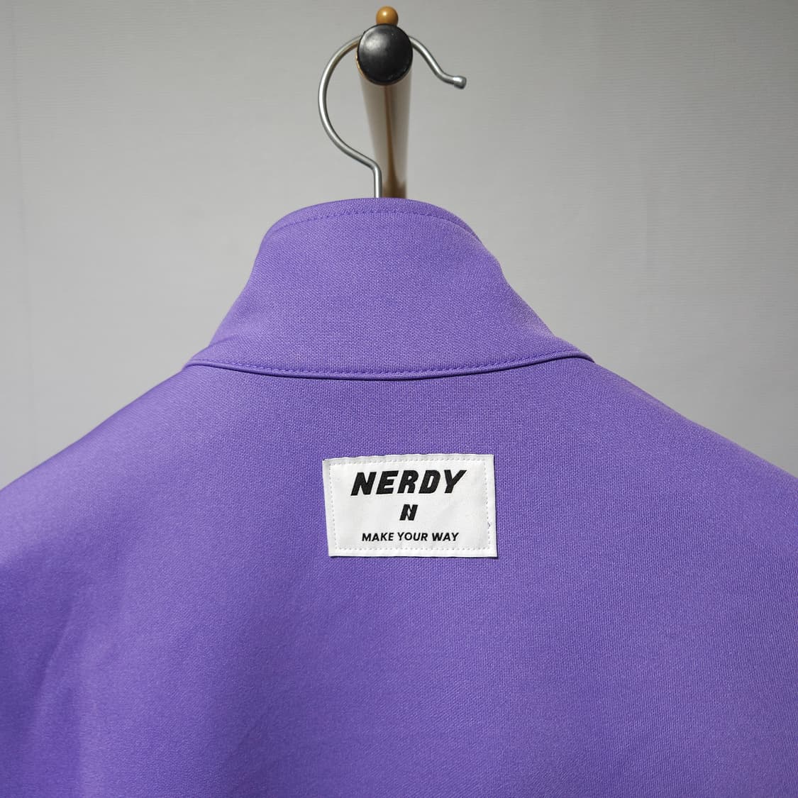 S ) 널디 사이드 로고 퍼플 트랙탑 저지 상품이미지4