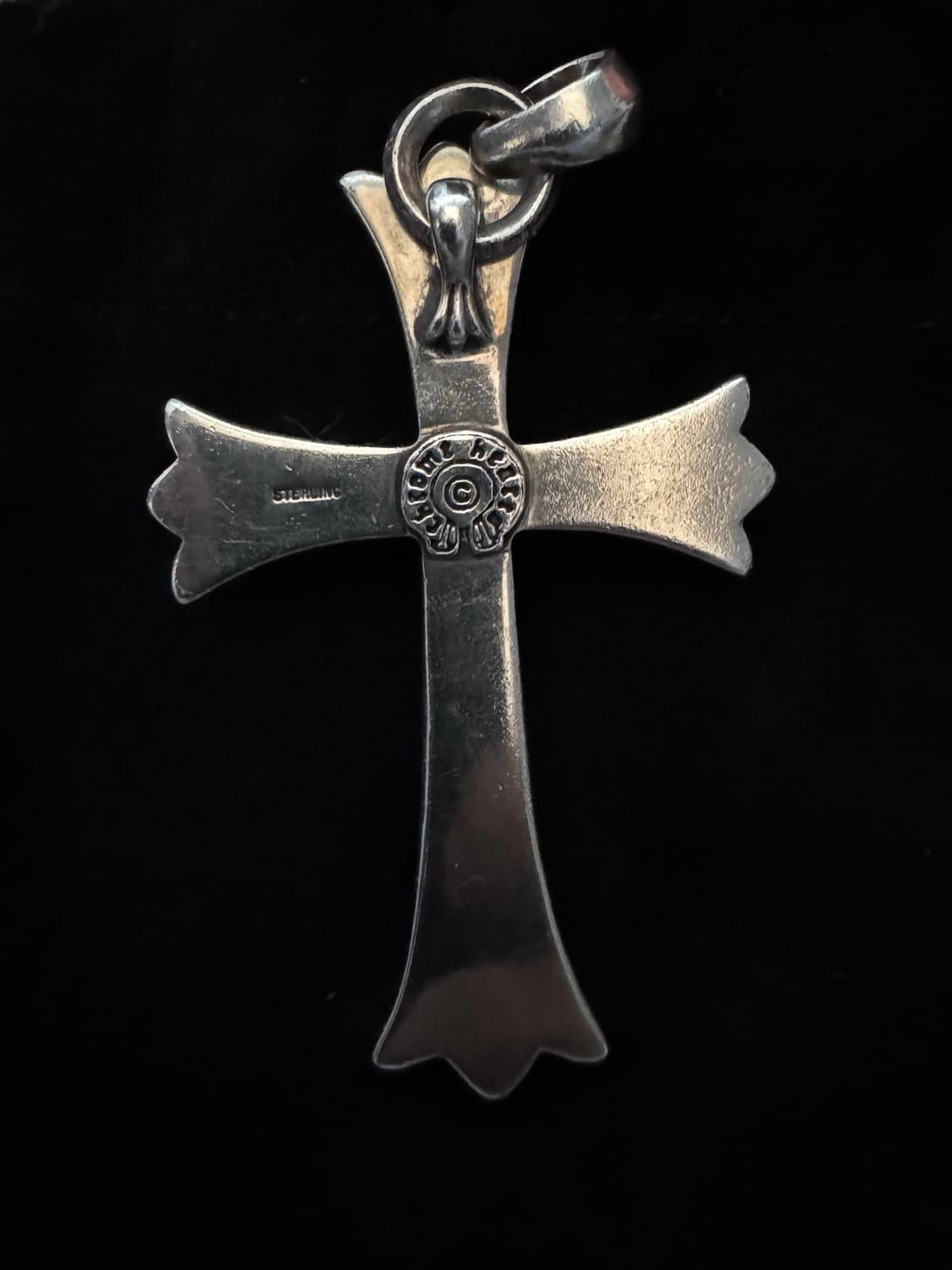 크롬하츠 라지크로스 펜던트 위드 베일 상품이미지3