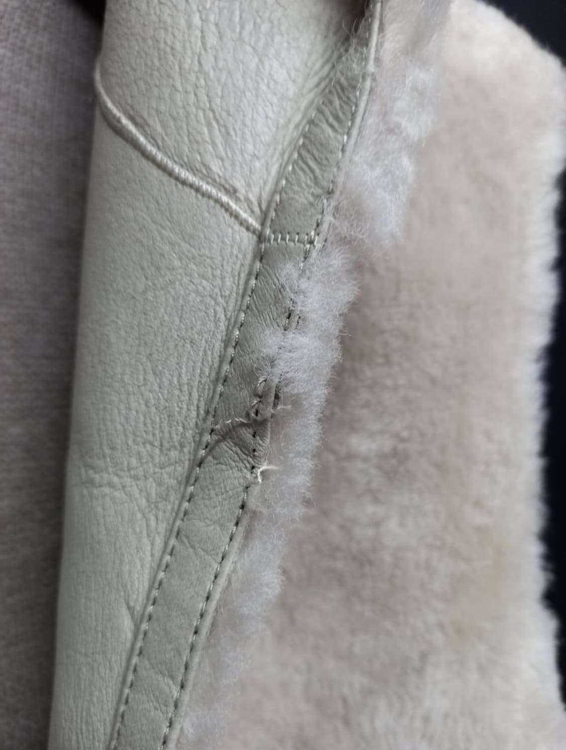 SO WOOL 쏘울 리버시블 리얼 램스킨 양모 맥시 베스트 상품이미지8