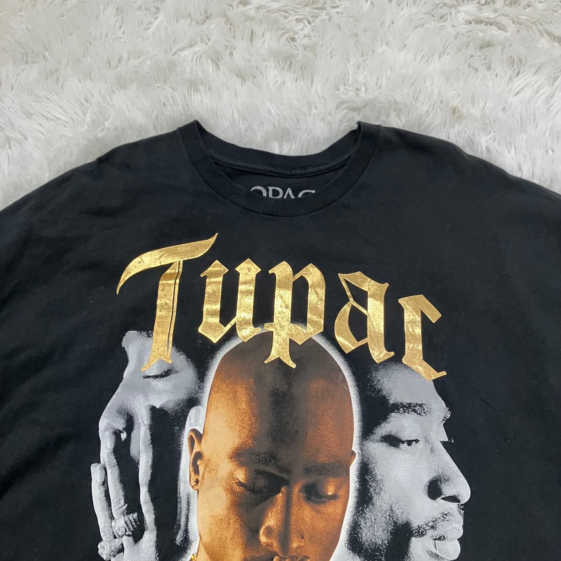 빈티지 투팍 반팔 1027 y2k 스트릿 갸루 펑키 일본빈티지 fabri 상품이미지5