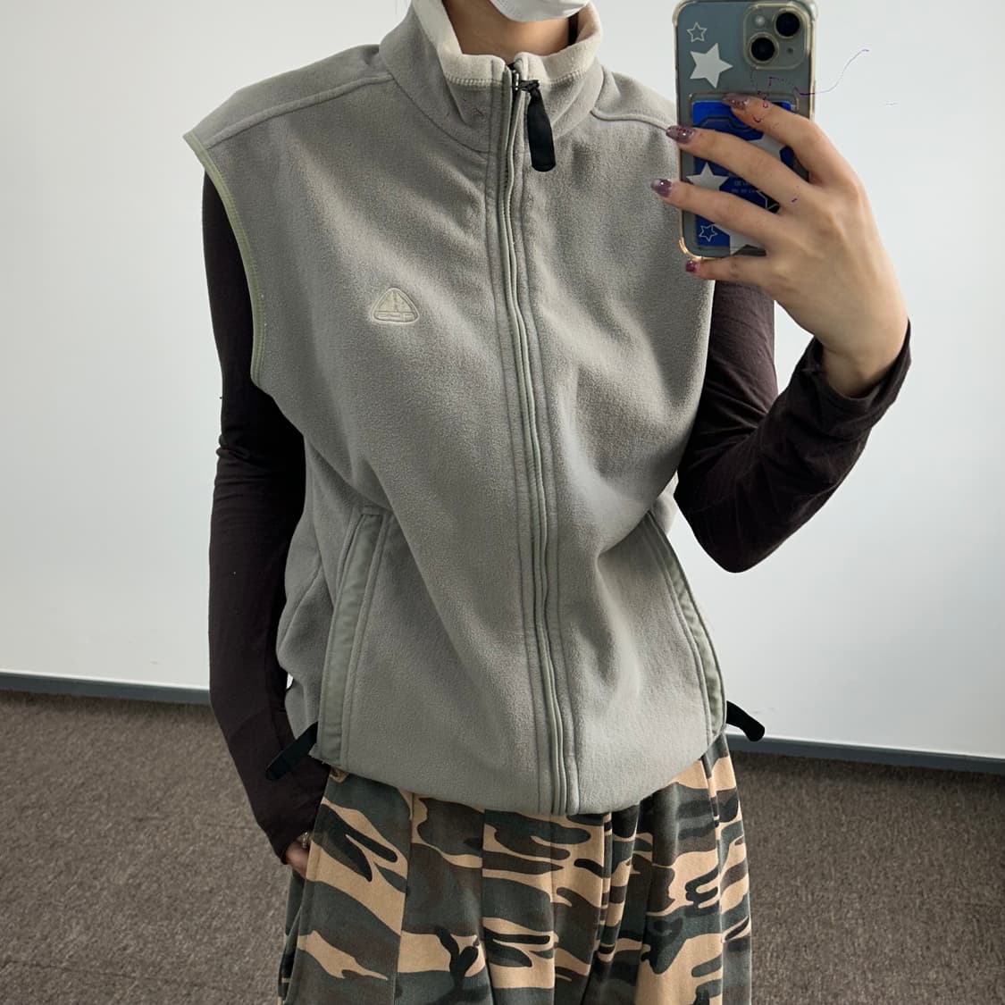 Nike ACG 나이키 acg 카키 그린 후리스조끼 상품이미지2