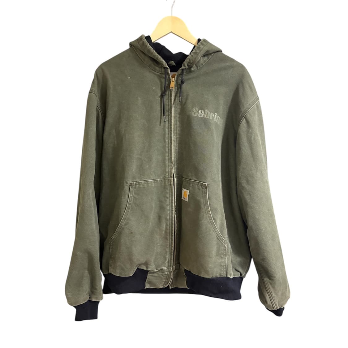 빈티지 칼하트 J131 액티브 자켓 그린 상품이미지1