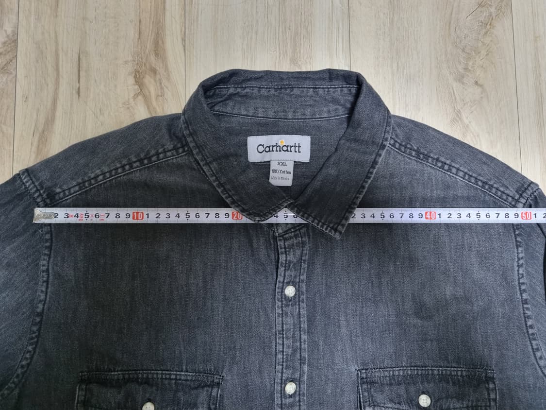 칼하트 흑청 워크셔츠(XXL) 상품이미지6