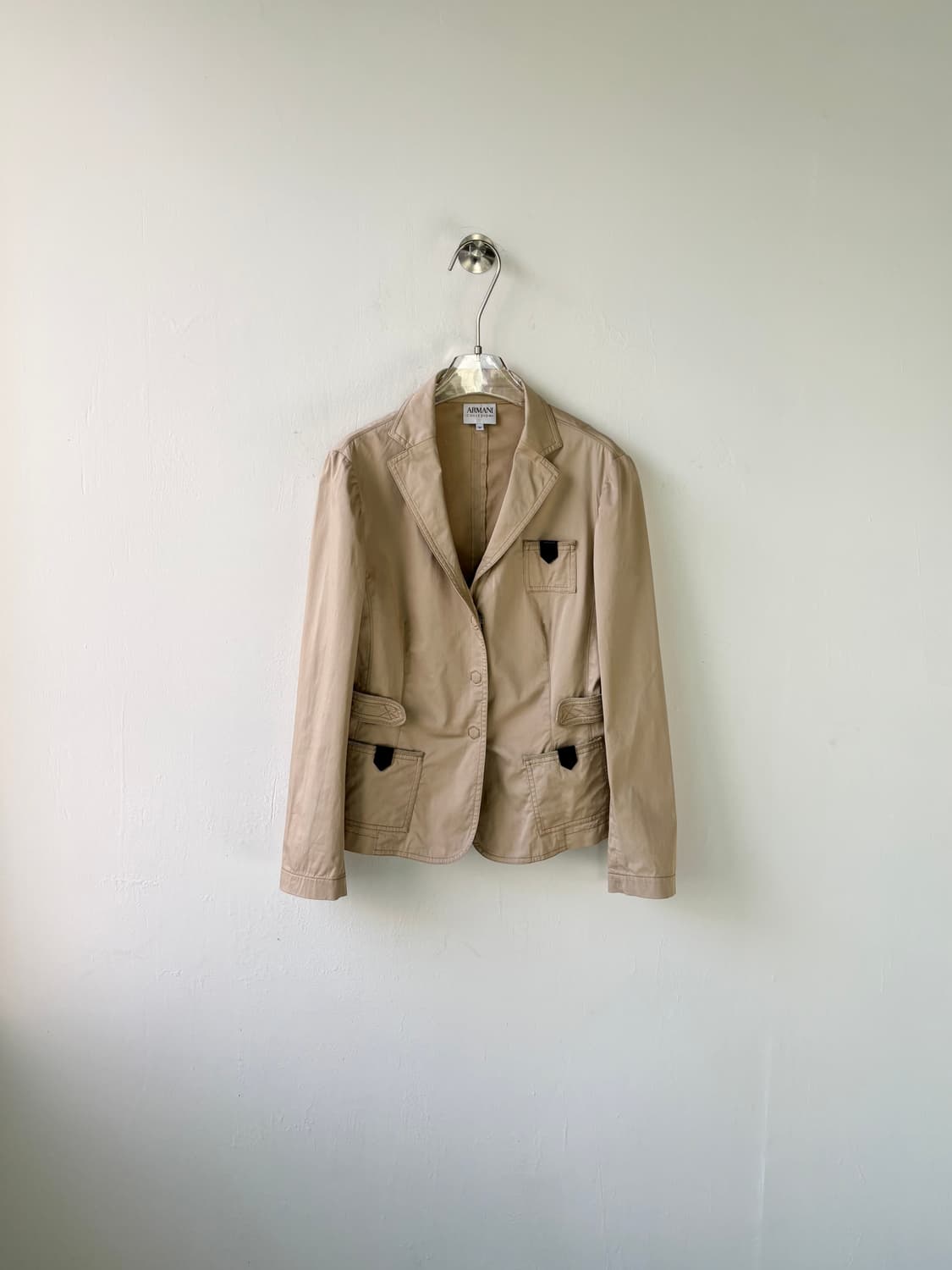 아르마니 꼴레지오니 코튼 블레이저 상품이미지1