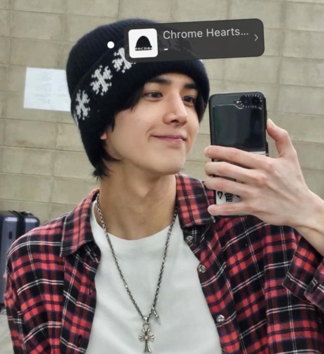 크롬하츠 빅 대디 캐시미어비니 블랙 상품이미지7