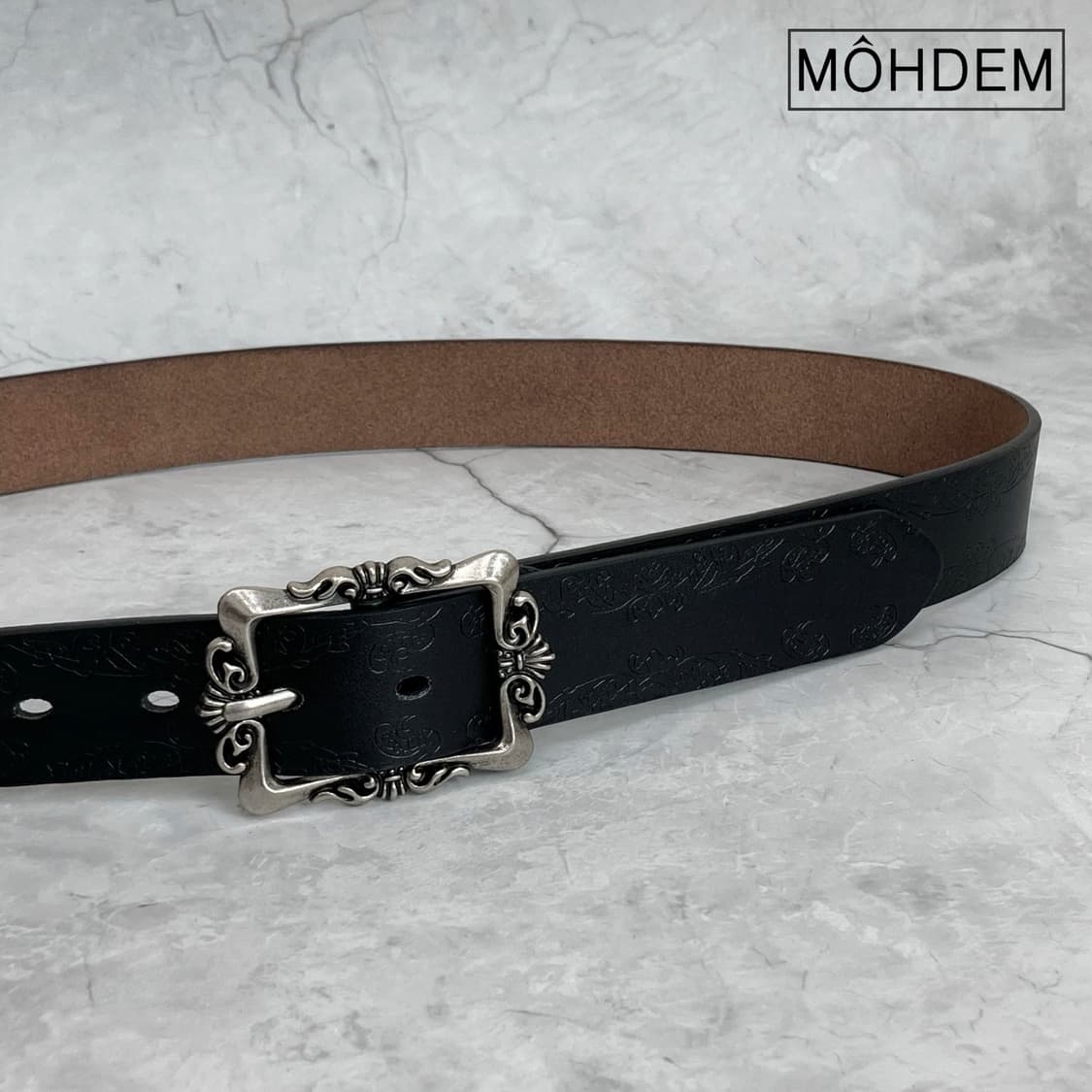 [Unisex 에스닉 버클 웨스턴 벨트 상품이미지8