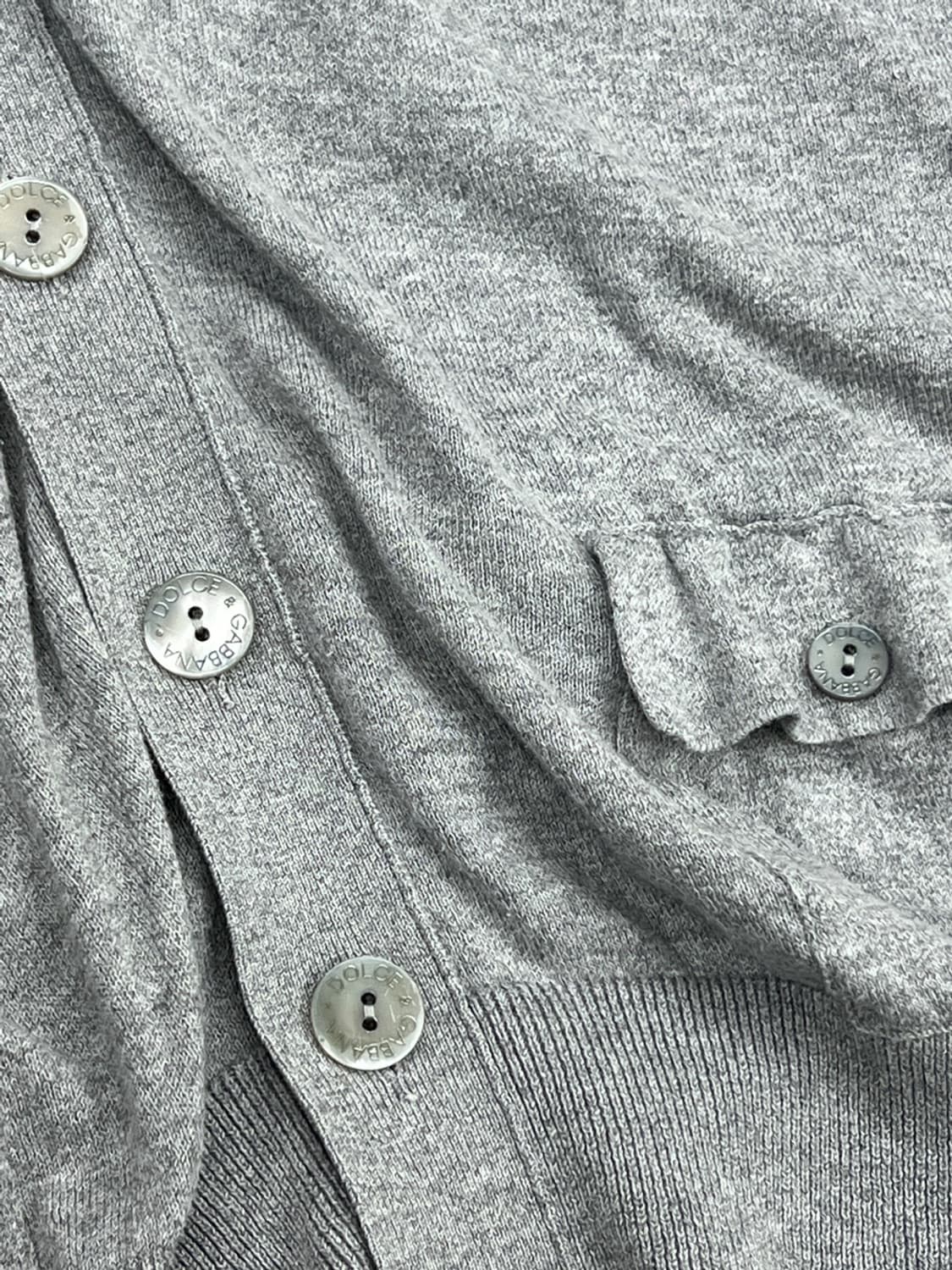 돌체앤가바나 00s 인사이드아웃 코튼 가디건 상품이미지5