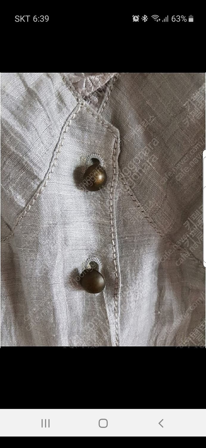 모조에스핀 블라우스 상품이미지3