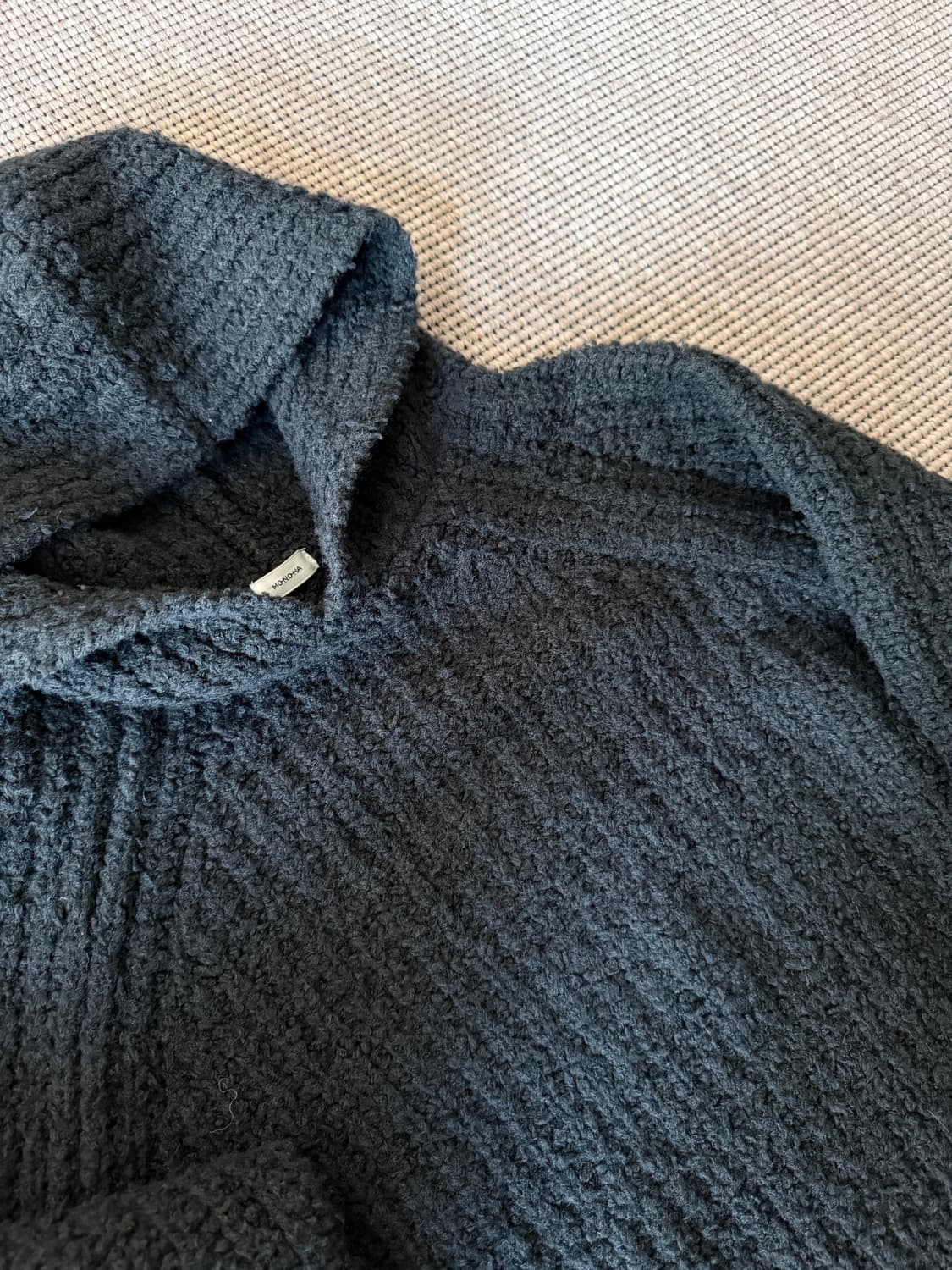 MONOHA KNIT HODDIE 상품이미지2