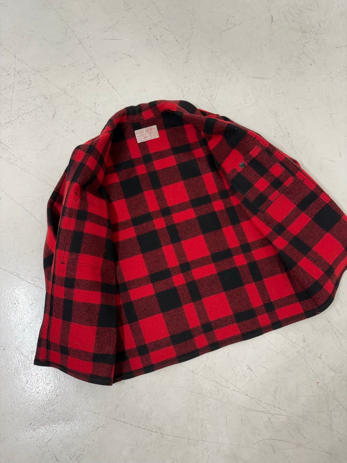 80‘s Filson Mackinaw Wool Cruiser Jacket 상품이미지9