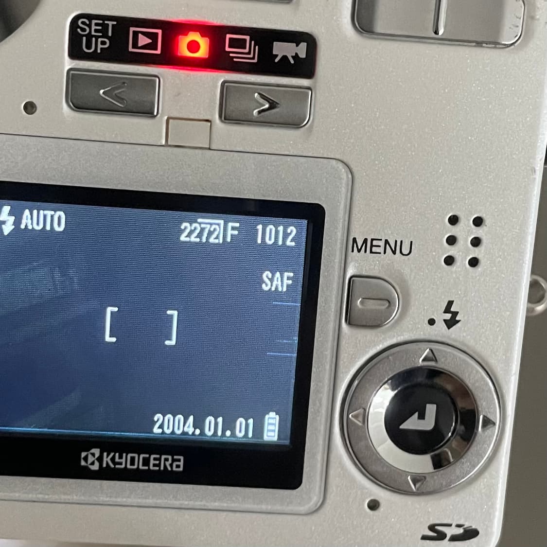 (셀카/희귀) 교세라 finecam sl400r 디지털카메라 상품이미지10