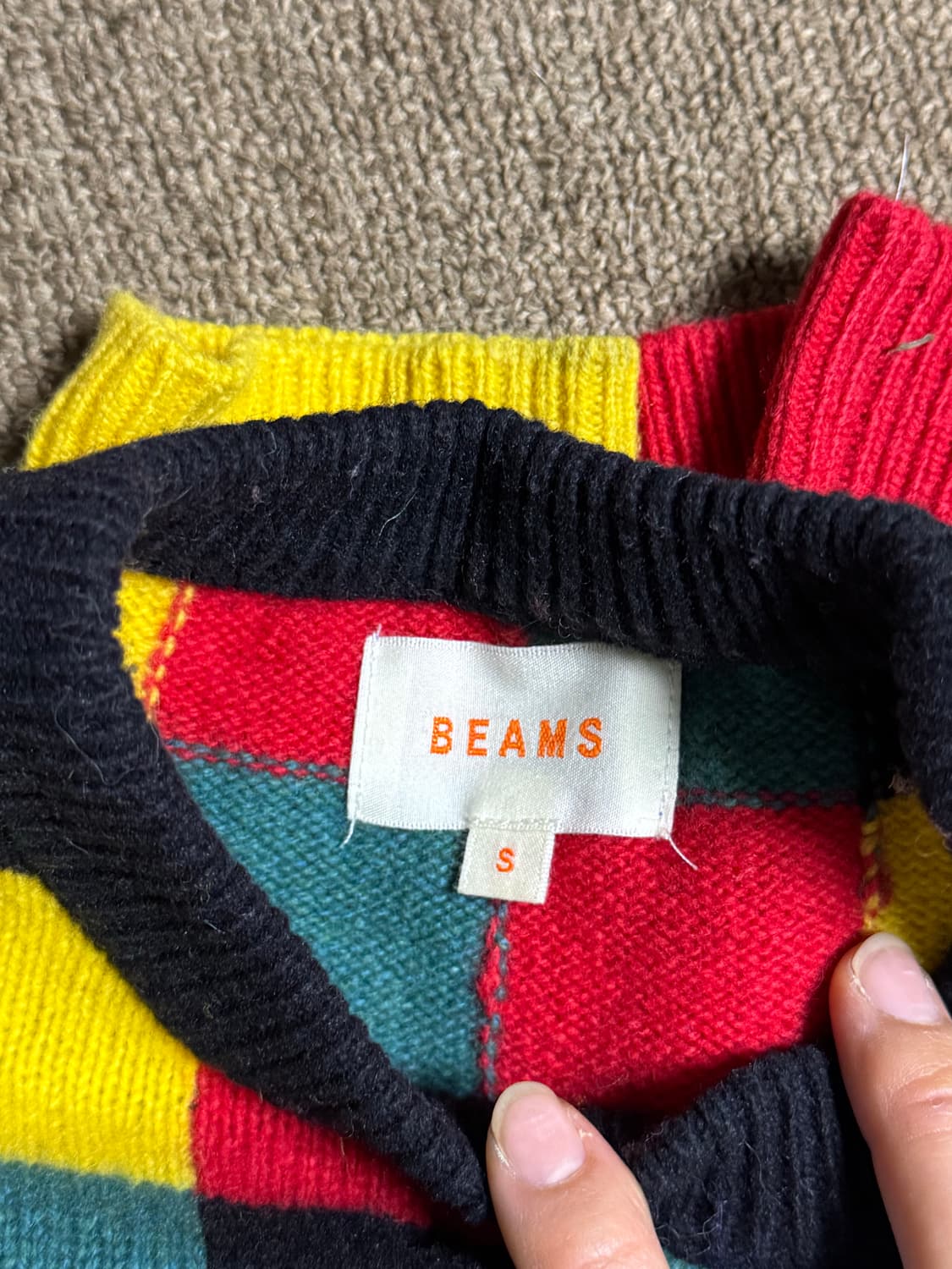 빔즈 니트 S 상품이미지2