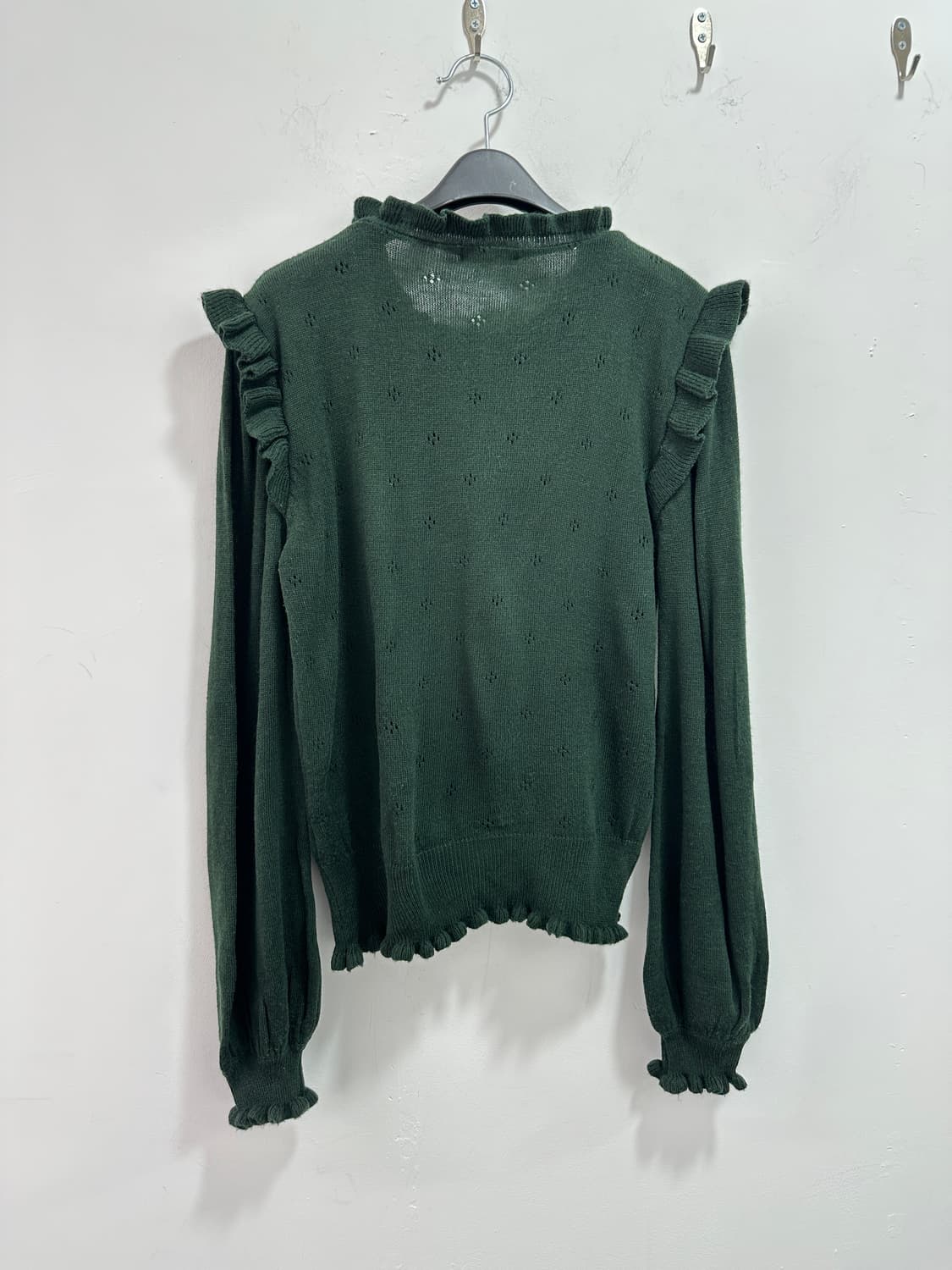 Axes femme green frill detail knit  상품이미지8
