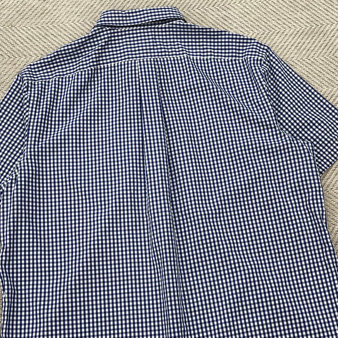 엘엘빈 체크 하프 셔츠 r3930  상품이미지4