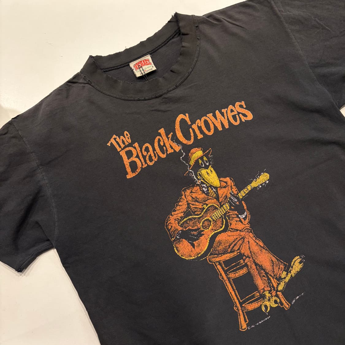 [XL] 90s 마이클 더 블랙 크로우즈 빈티지 반팔 티셔츠 D758 상품이미지3