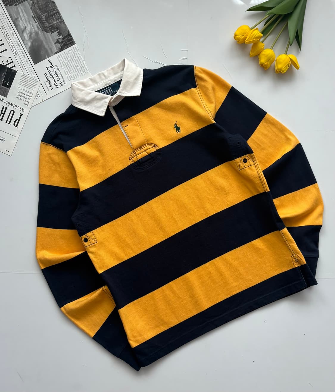 Polo 폴로랄프로렌 스트라이프 럭비티 상품이미지1