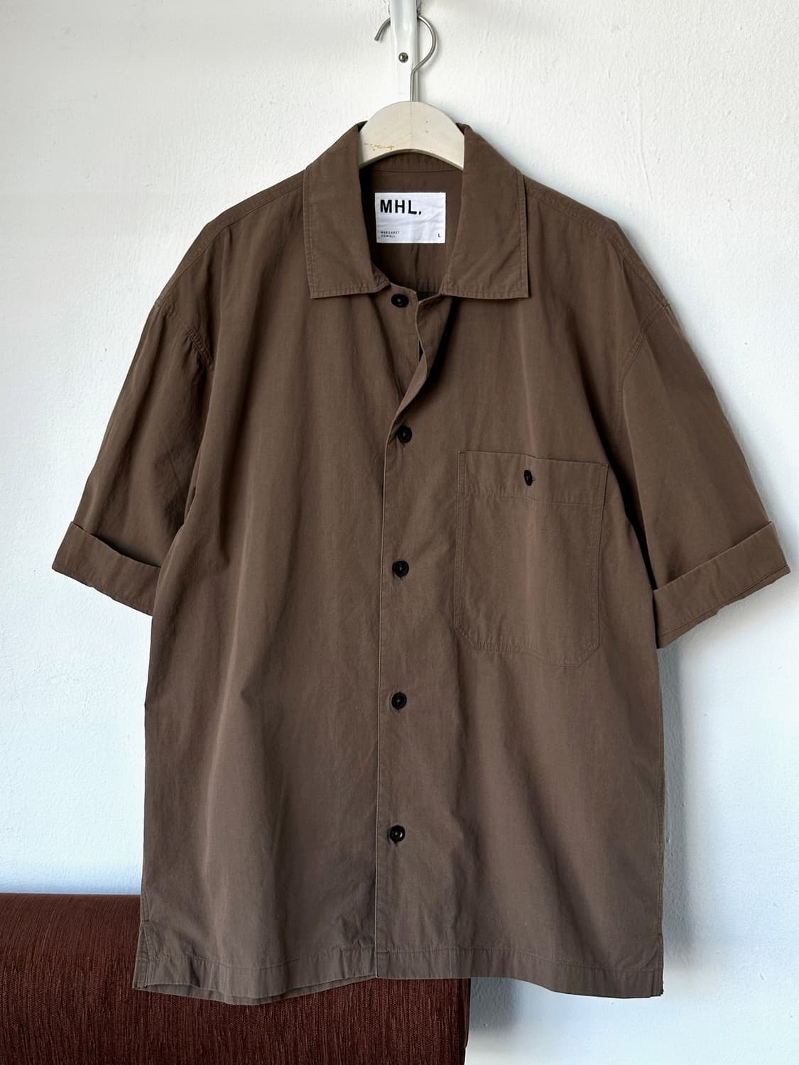 SANDED COTTON LINEN H/S SHIRT 상품이미지2
