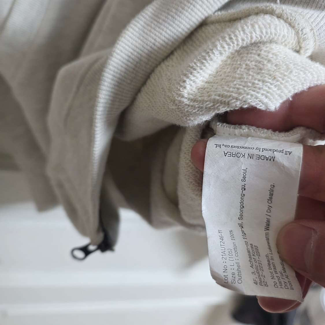 유니폼브릿지 후드집업 상품이미지4