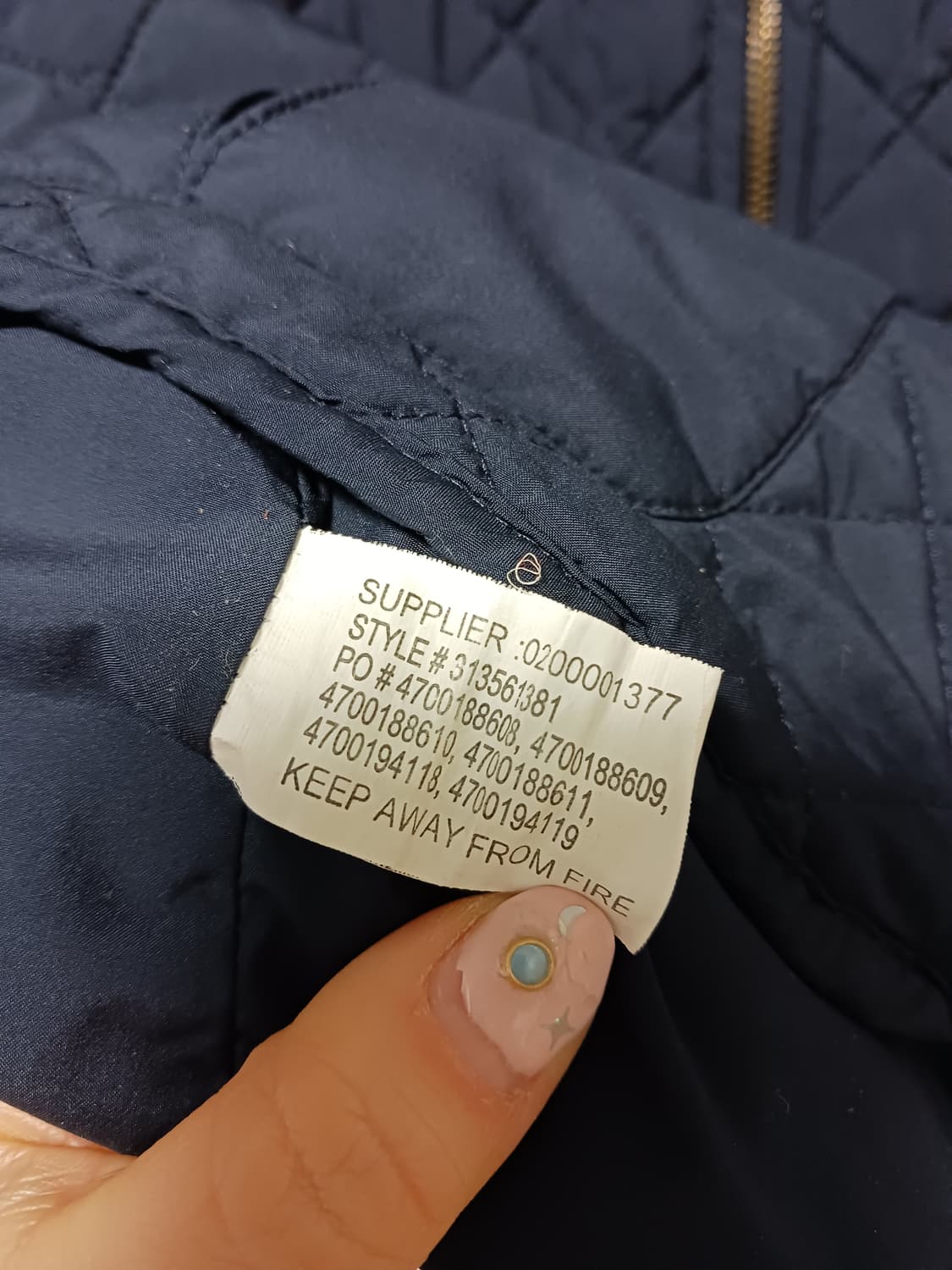 폴로랄프로렌 키즈 퀄팅자켓 상품이미지3