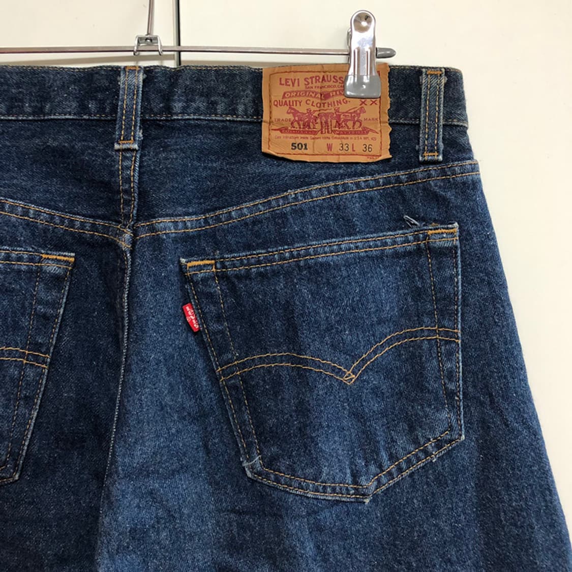 빈티지 리바이스 501 청바지 made in USA 상품이미지4