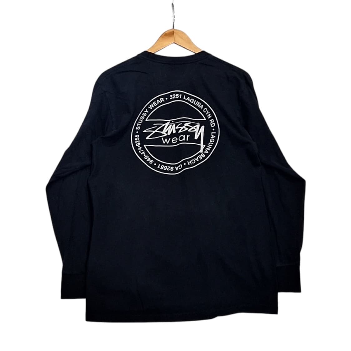 스투시 wear 로고 롱 슬리브 상품이미지1