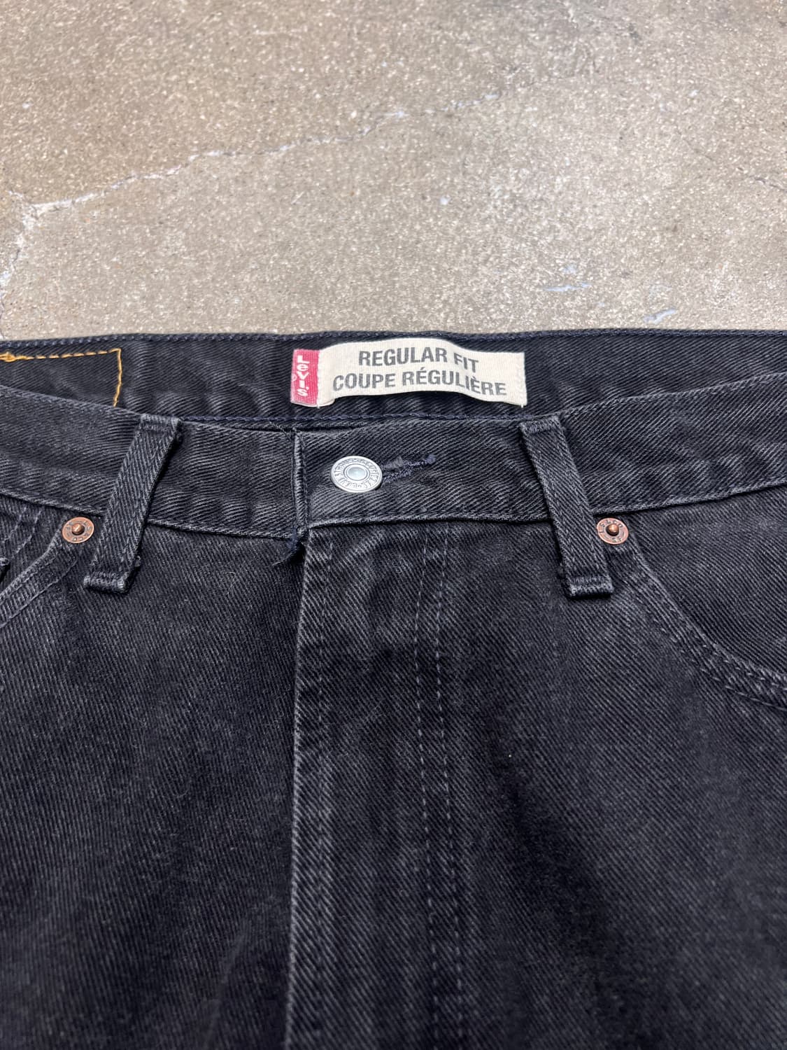 00‘s 리바이스505 캐나다 커스텀 블랙진  상품이미지2