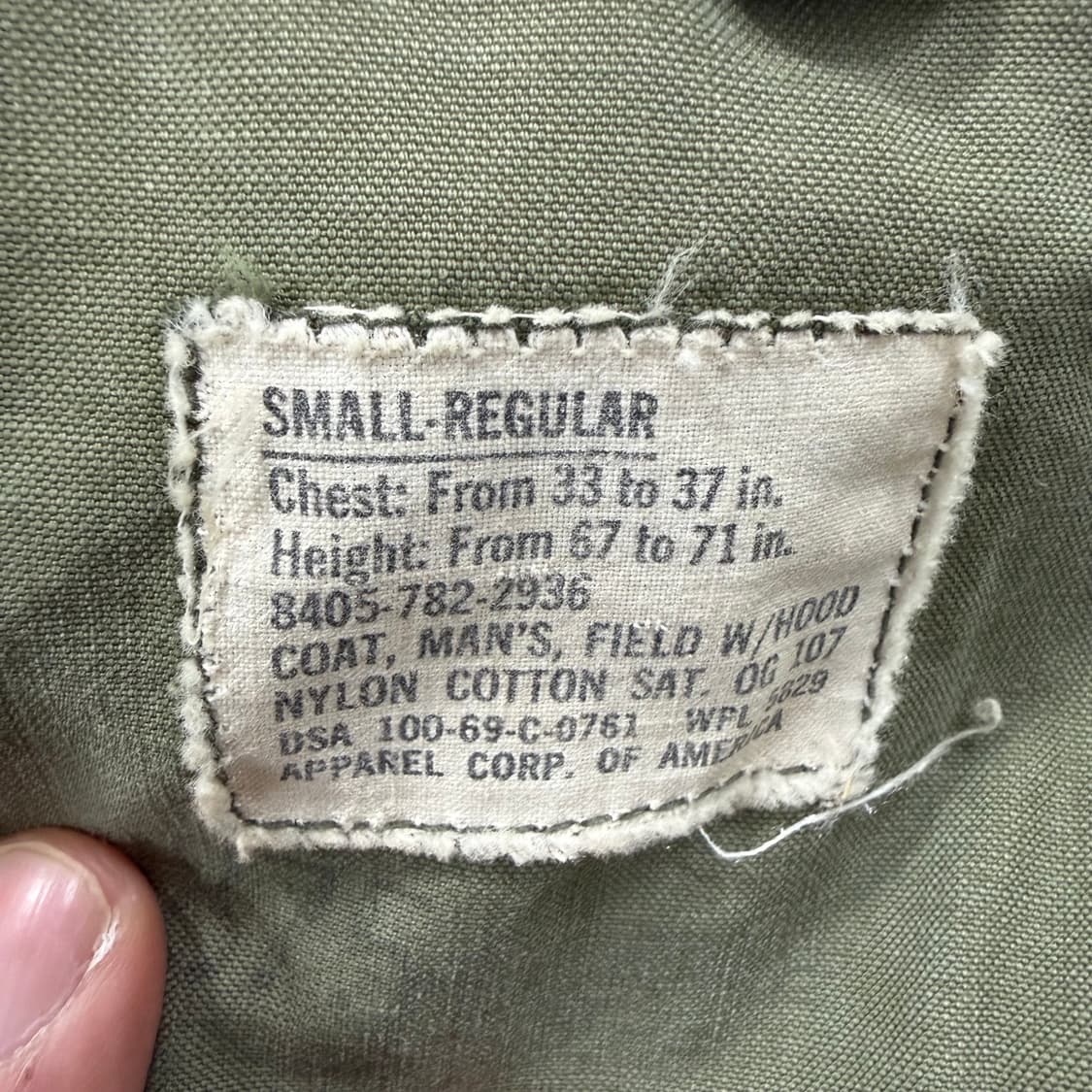 미군 M-65 필드자켓 상품이미지8
