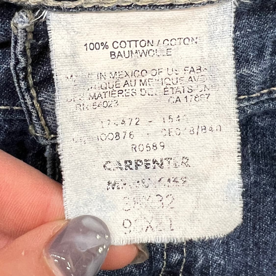 갭 카펜터 데님 팬츠 r2916 상품이미지7