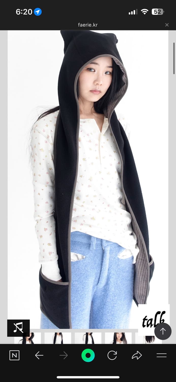  fleece ear hood muffler 샵페어리 머플러 구합니다 상품이미지1