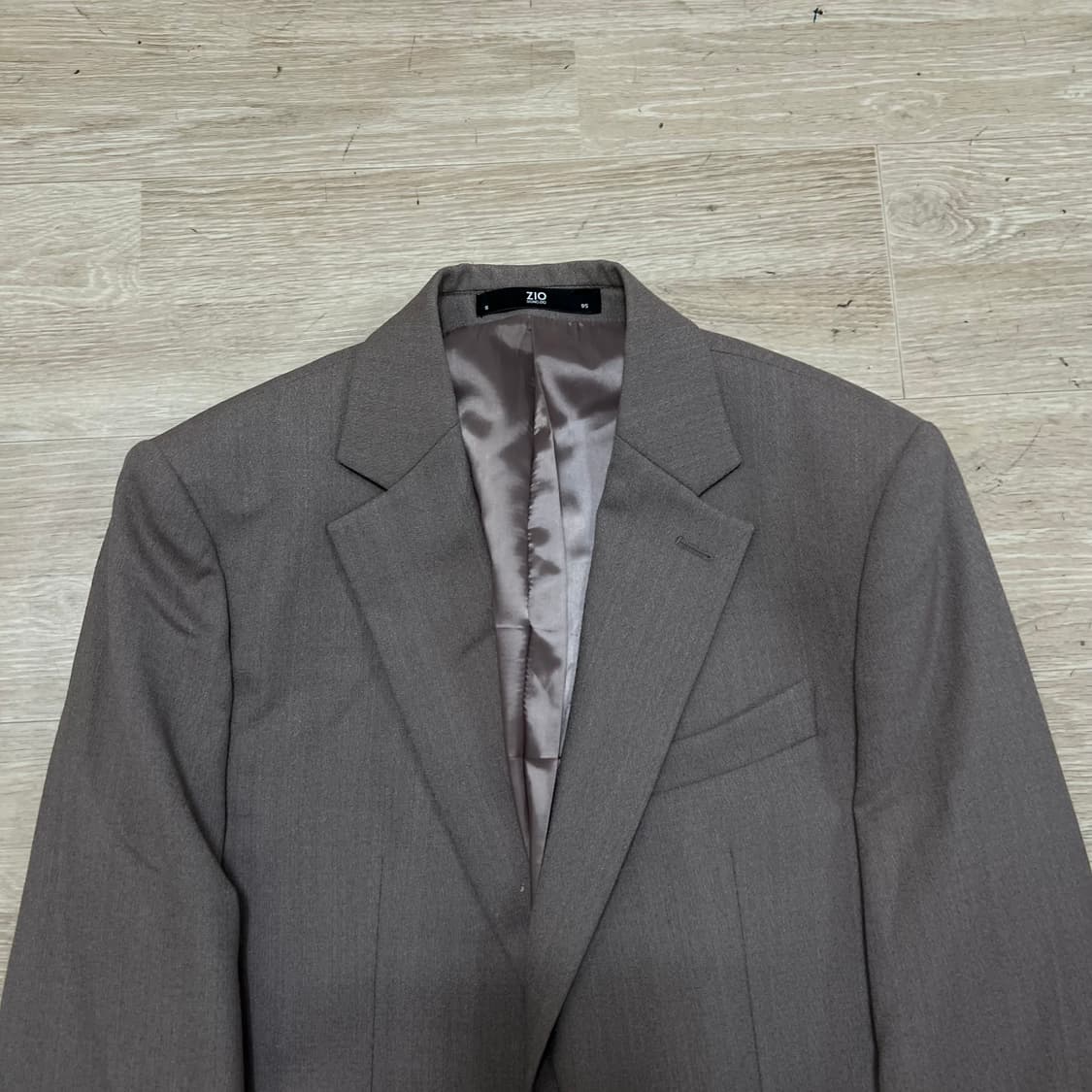 지오송지오 테일러드 블레이저 자켓 [그레이쉬 브라운] M/95 상품이미지2