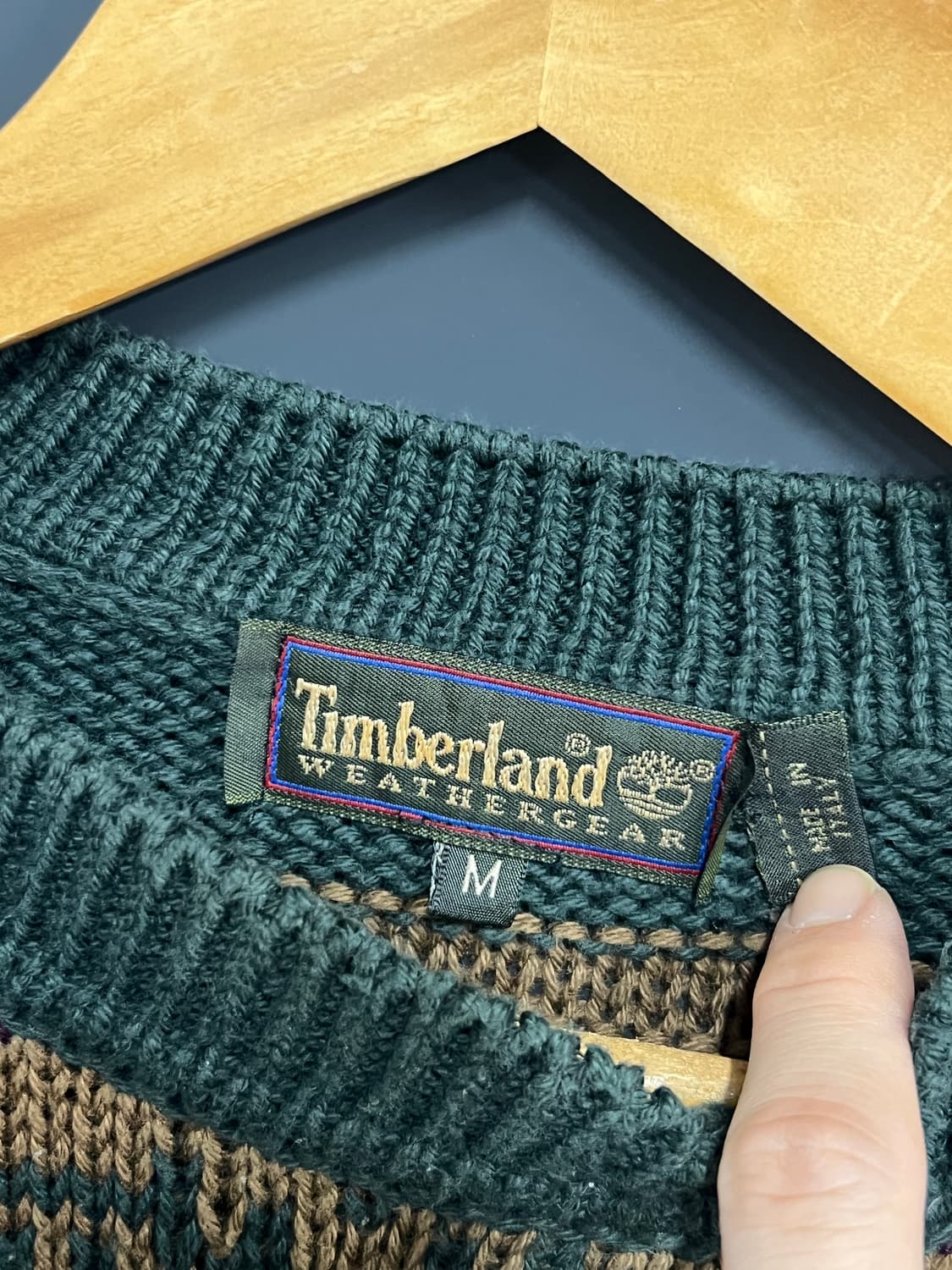 Timberland 팀버랜드 빈티지 패턴 니트  상품이미지4