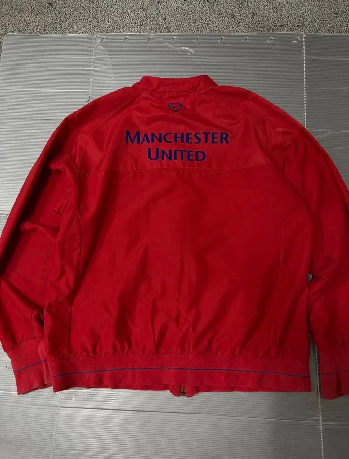 나이키 맨유 바람막이 자켓 레드 M 상품이미지8
