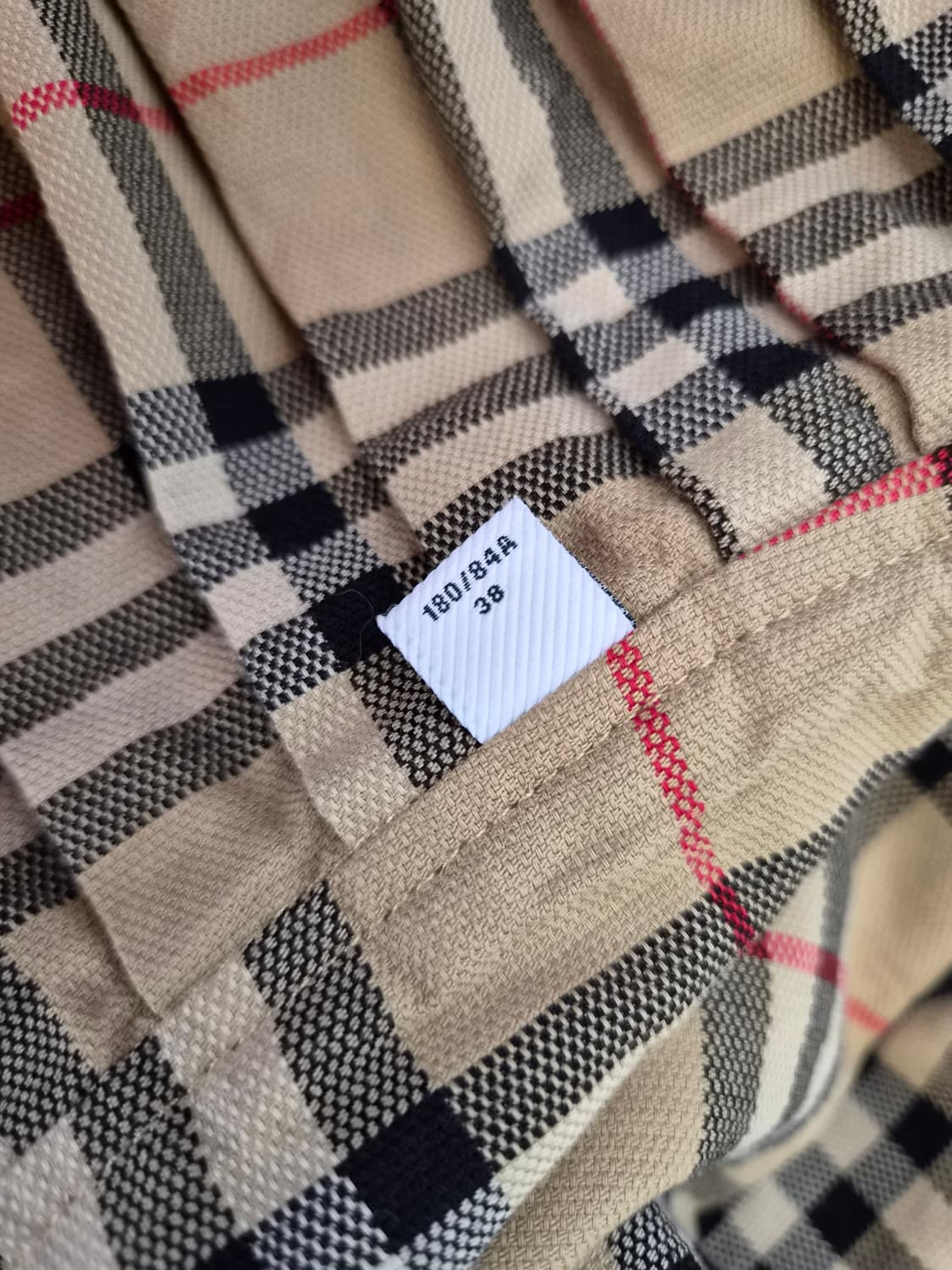 버버리 여성 랩미니울스커트 38사이즈 상품이미지10