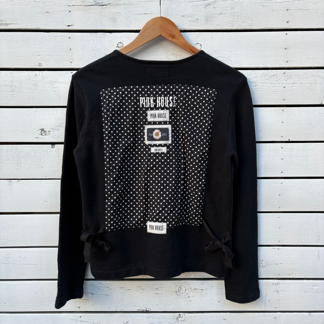 Pink House 핑크하우스 도트 리본 가디건 상품이미지2