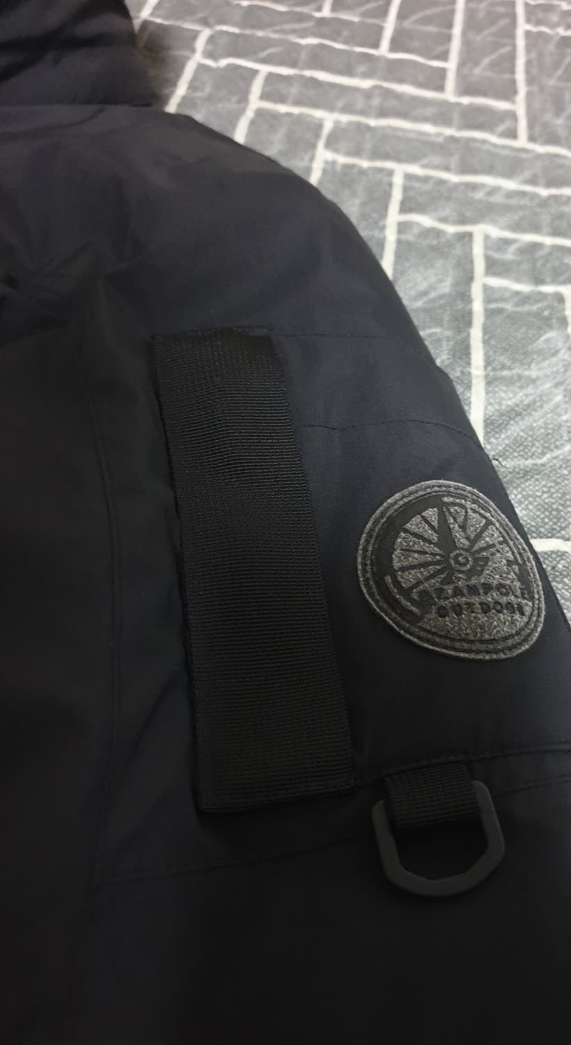 빈폴 아웃도어 V60 구스다운 윈드스토퍼 안투라지 패딩 블랙 (95) 상품이미지5