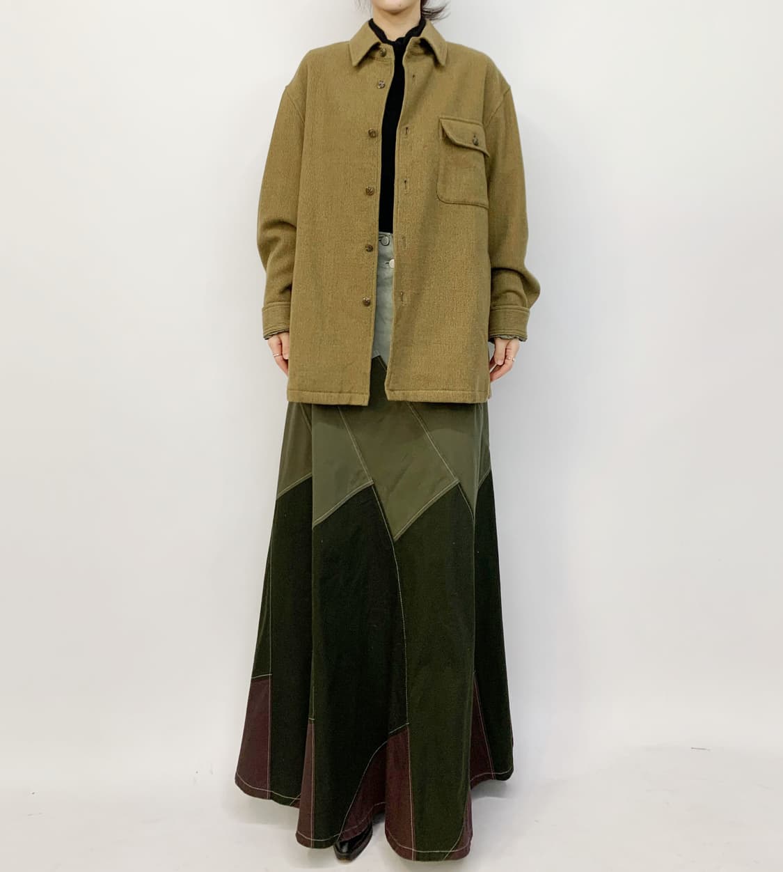 버버리 울 셔츠 자켓 상품이미지1