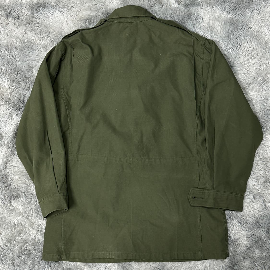 80년대 국군 구형 민무늬 야상 자켓 상품이미지3