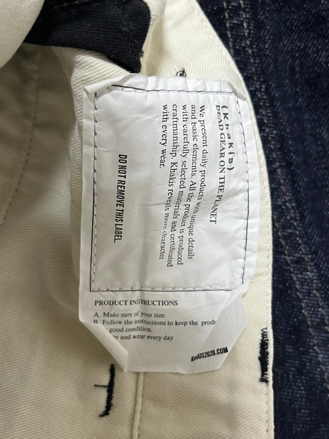 Khakis Stock Chino Pant G2 Black 상품이미지4