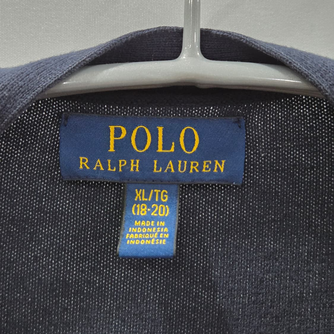 폴로랄프로렌 보이즈 가디건 네이비 XL/18/20 상품이미지3
