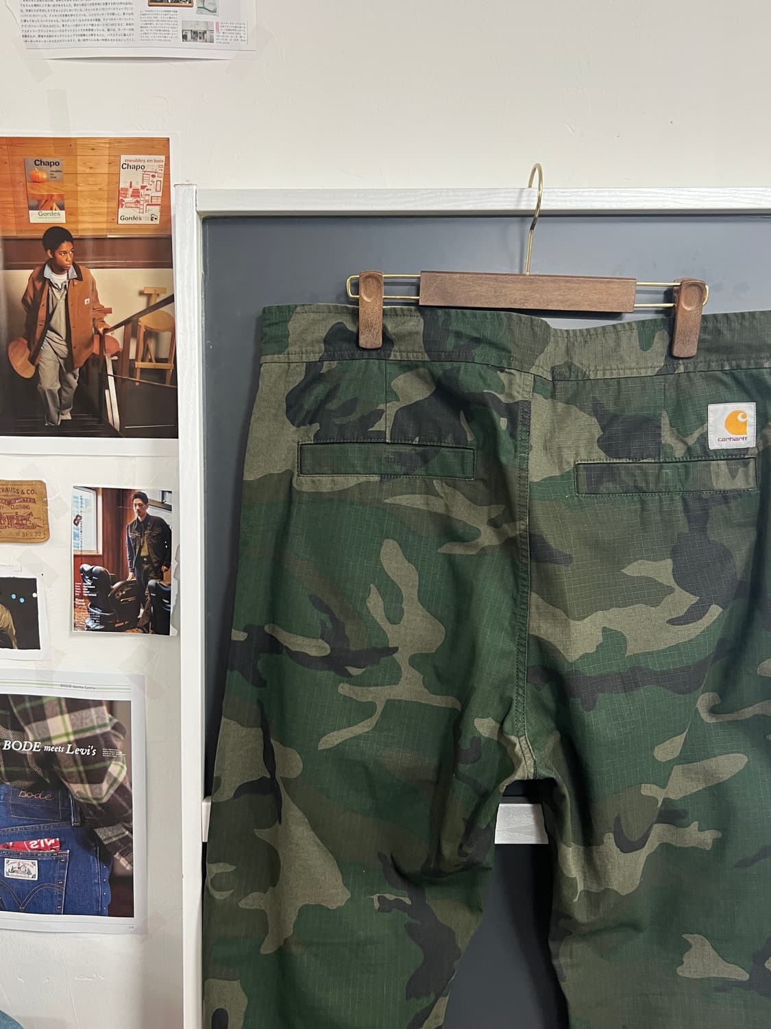 Carhartt wip 칼하트 마샬 카모 플라쥬 조거 팬츠 상품이미지2