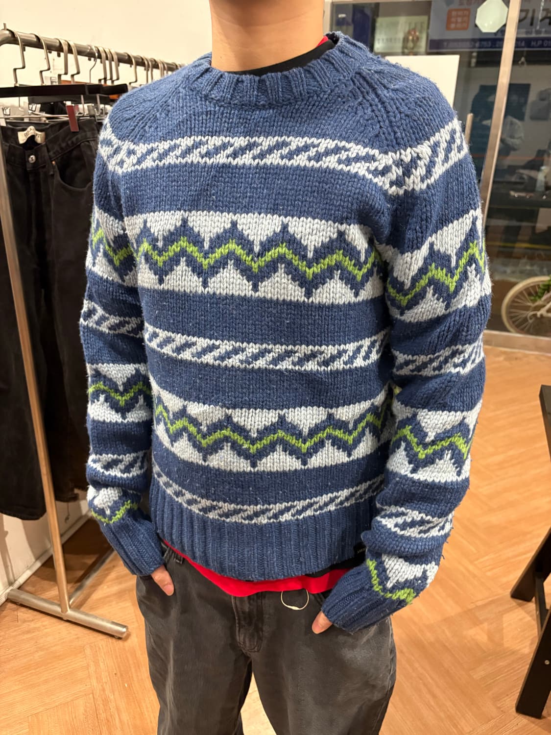 아베크롬비 니트 상품이미지2