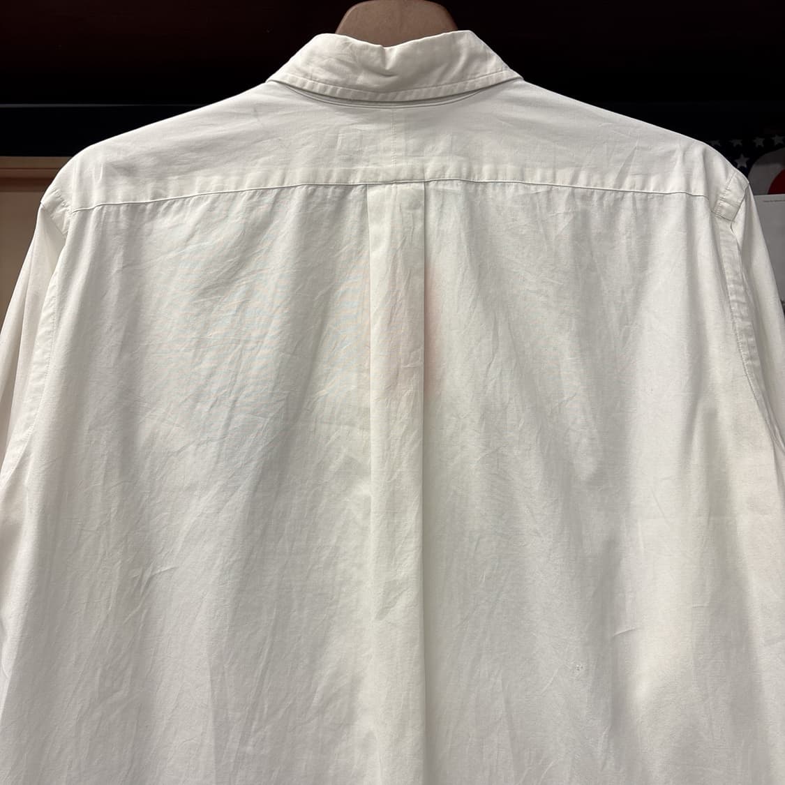 90s 폴로 랄프로렌 클래식핏 골프클럽 크레스트 버튼다운 셔츠 N1091 상품이미지4