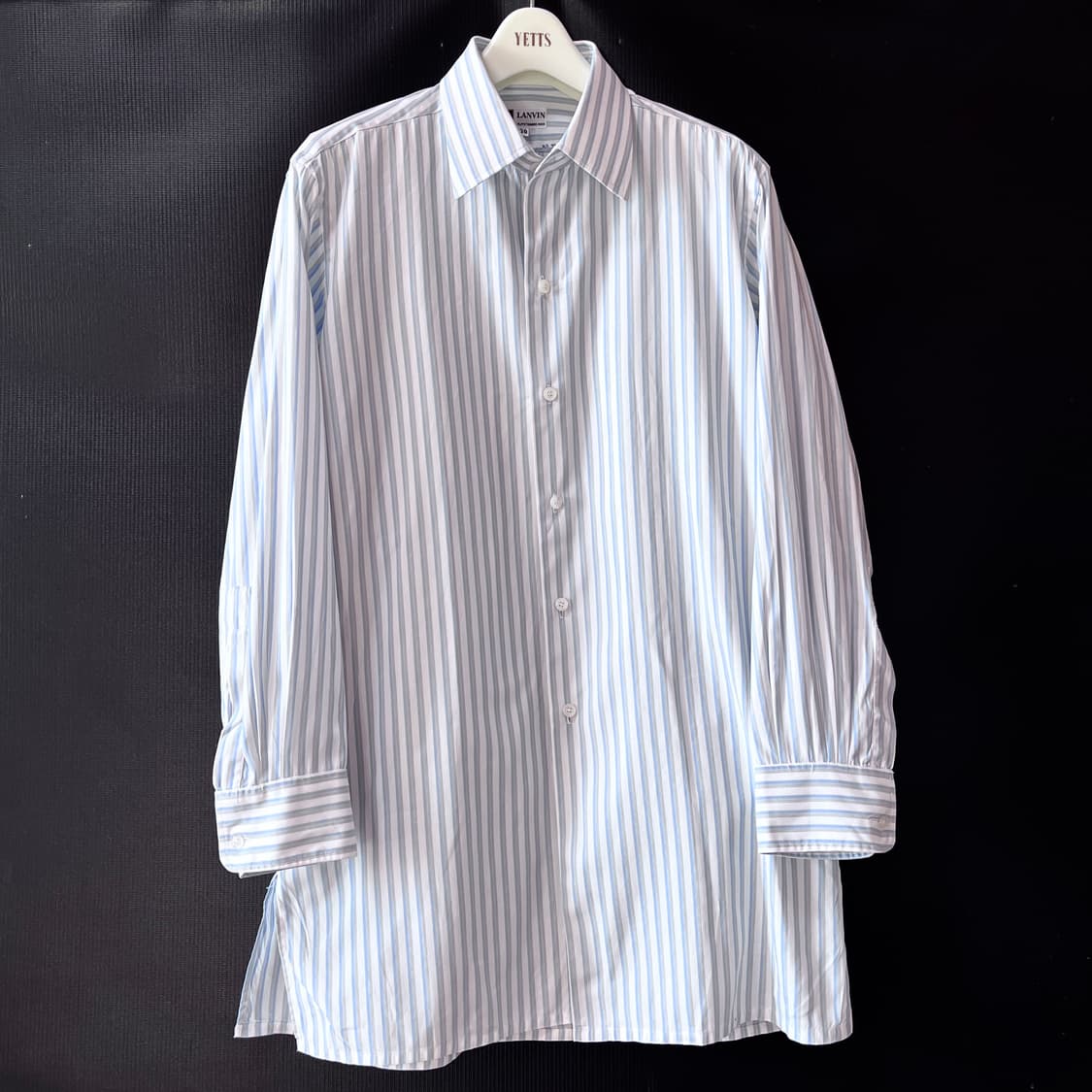 M) 올드 랑방 Made in Italy 스트라이프 셔츠 상품이미지5