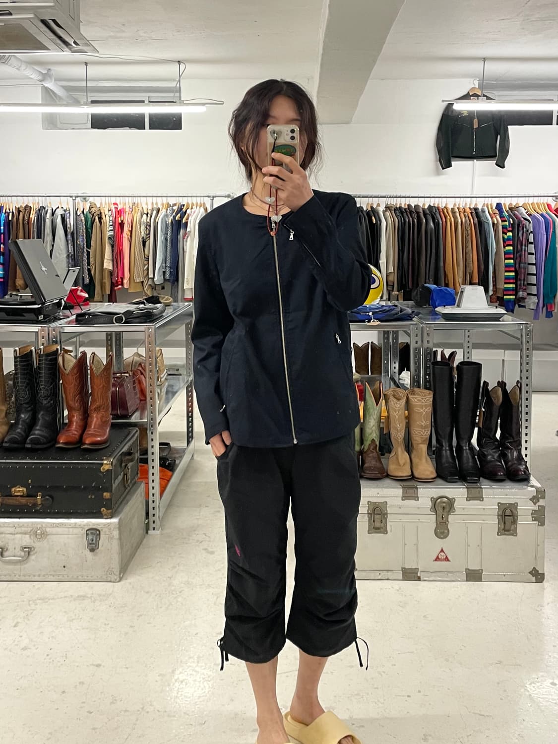 HARE minimal rider jacket 하레 미니멀 라이더 자켓 상품이미지1