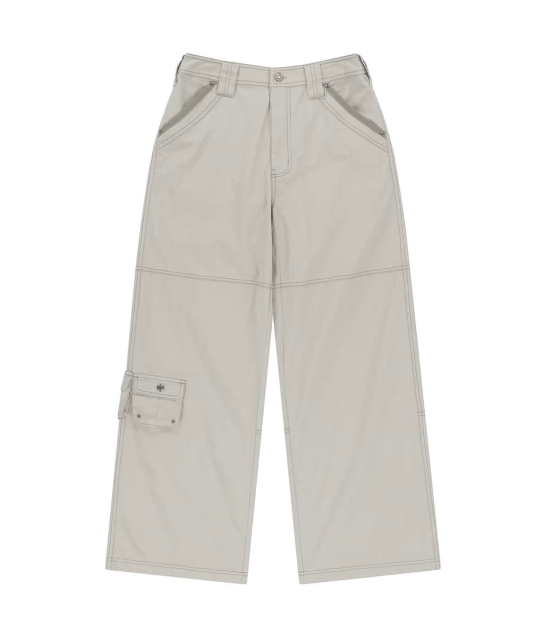 코이세이오 스냅 워크 팬츠 라이트 베이지 상품이미지1