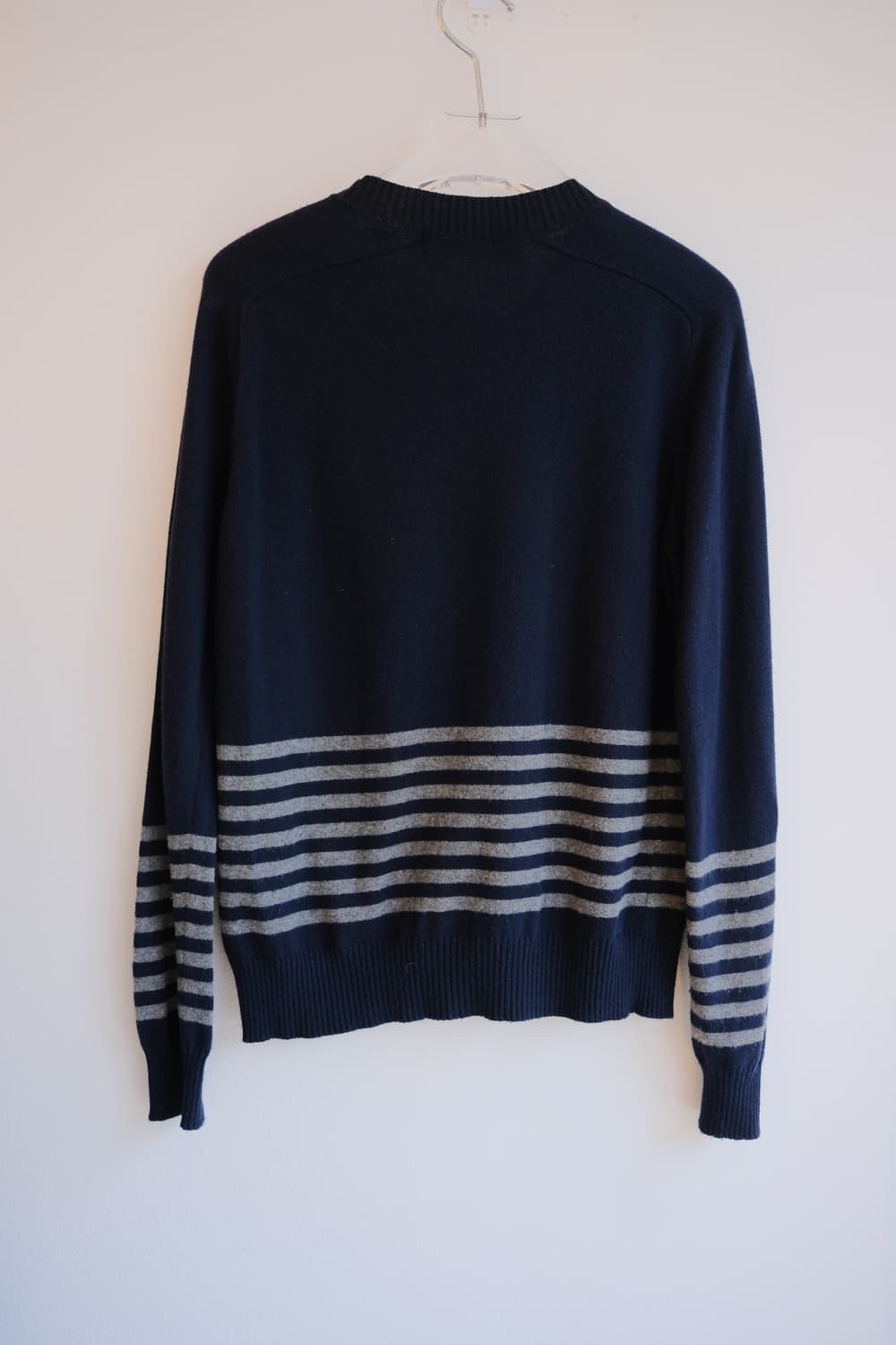 Side button stripe knit top 상품이미지8