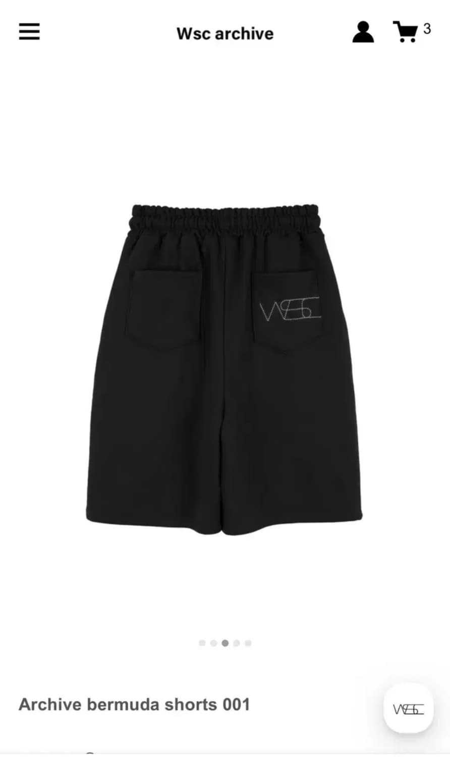  (무배) Wac archive 버뮤다 001 상품이미지3